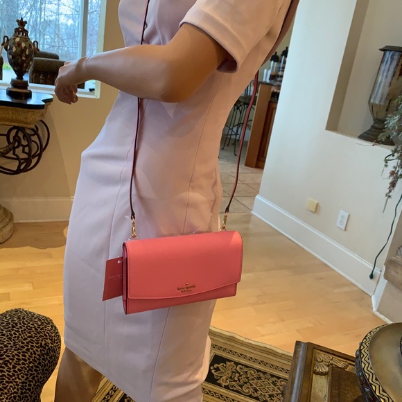 New Pink Kate Spade Crossbody Bag - Picture 8 of 11